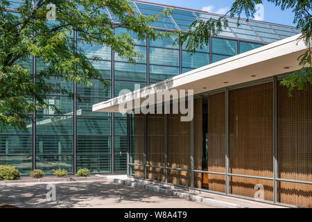 Irwin Conference Center, designed by Eero Saarinen Stock Photo