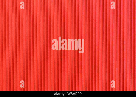 Decorative background red color, striped texture. Wallpaper. Art Design Stock Photo
