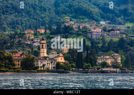 San Giovanni, Bellagio, Lake Como, Lombardy, Italy, Europe Stock Photo