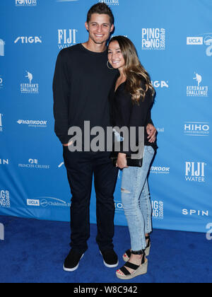 Corey Seager and Madisyn Van Ham at 4th Annual Los Angeles Dodgers