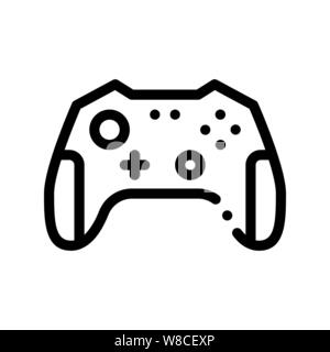 Interactive Kids Video Games Gamepad neon glow icon illustration 17786329  Vector Art at Vecteezy