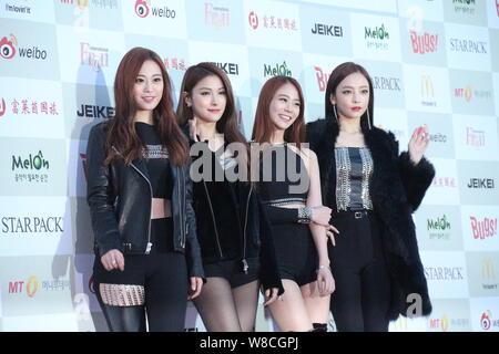 South k pop girl group kara hi-res stock photography and images