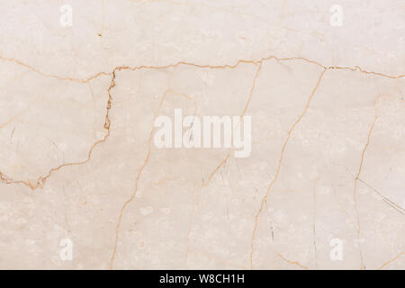 Close up of beige marble stone texture. Stock Photo