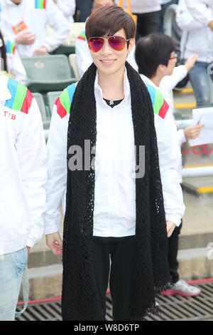Charmaine Sheh, a Hong Kong actress attending a HSBC Life IIIuminations ...