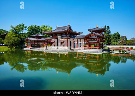 Japan, Honshu island, Kansai region, Uji, Byōdō-in temple Stock Photo