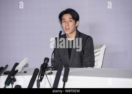 From left) Hong Kong singer and actor Jaycee Chan, the son of