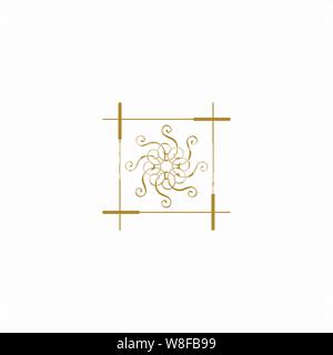 Spa Care Logo Design Template Stock Vector