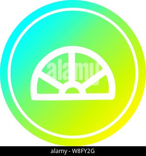 math equipment circular icon with cool gradient finish Stock Vector ...
