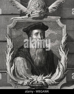 THOMAS CRANMER (1489-1556) Archbishop of Canterbury under three monarchs Stock Photo