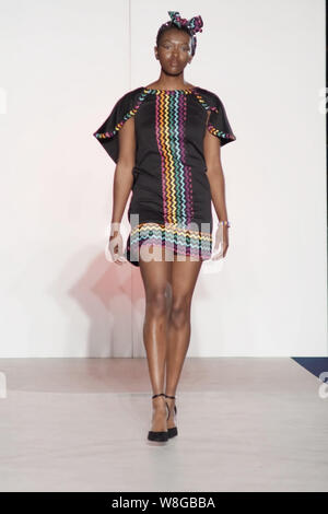London, UK. 09th Aug, 2019. African Fashion Week London, UK. South African designs triumph at 9th AFWL. Credit: Peter Hogan/Alamy Live News Stock Photo