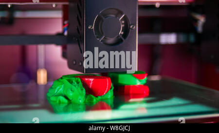 3D printing technology concept Stock Photo