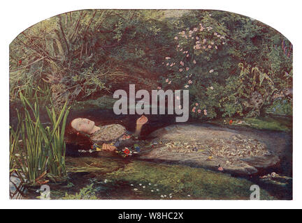 Ophelia Painting By Sir John Everett Millais Stock Photo Alamy