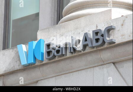 Bank ABC Arab banking corporation company logo Stock Photo