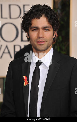 LOS ANGELES, CA. January 17, 2010: Adrian Grenier at the 67th Golden Globe Awards at the Beverly Hilton Hotel. © 2010 Paul Smith / Featureflash Stock Photo