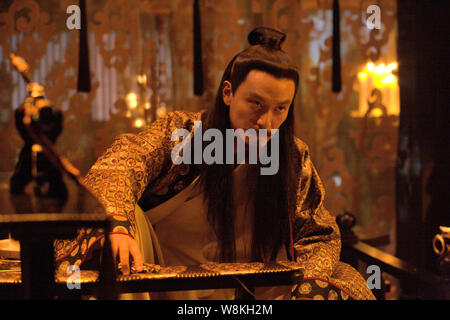 Handout still of the movie 'The Assassin' featuring Taiwanese actor Chang Chen.   A movie about a highly-trained female assassin swept the Asian Film Stock Photo