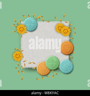 Mid-autumn festival holiday Stock Vector