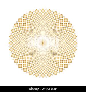 Vector Optical illusion Spin Cycles background Stock Vector