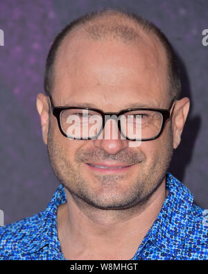 West Hollywood, USA. 09th Aug, 2019. WEST HOLLYWOOD, LOS ANGELES, CALIFORNIA, USA - AUGUST 09: Brad Simpson arrives at the Red Carpet Event For FX's 'Pose' held at the Pacific Design Center on August 9, 2019 in West Hollywood, Los Angeles, California, USA. ( Credit: Image Press Agency/Alamy Live News Stock Photo