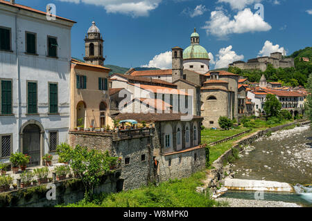 Pontremoli, Massa Carrara, Tuscany, Italy, historic city in Lunigiana Stock Photo
