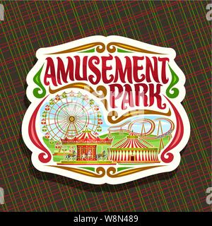 Vector logo for Amusement Park Stock Vector