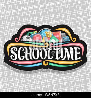 Vector logo for School Stock Vector