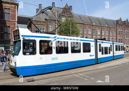 GVB tram. The Gemeentelijk Vervoerbedrijf (GVB) is the municipal public ...