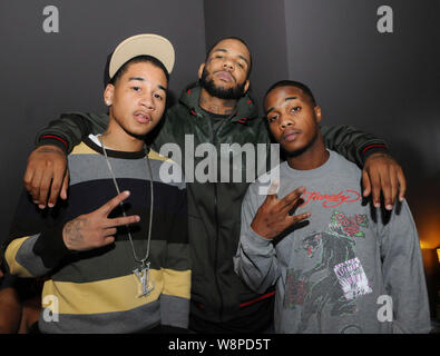 The Game Rapper Lax Rapper The Game backstage during his LAX Tour at Club Nokia on February ...
