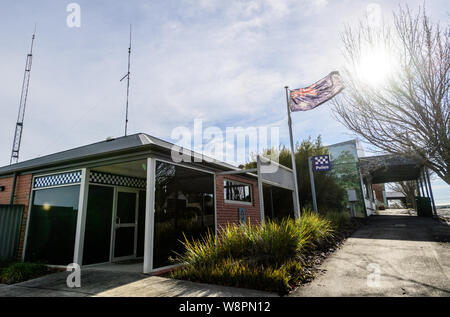 Police Station at Linton an Australian Country Town , Western Victoria Stock Photo