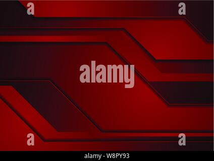 Dark red abstract corporate material vector background Stock Vector