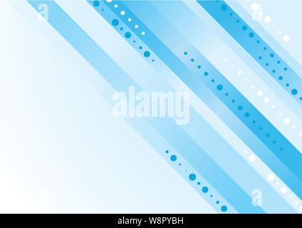 Grey stripes and circles abstract tech abstract background. Light minimal vector design Stock Vector