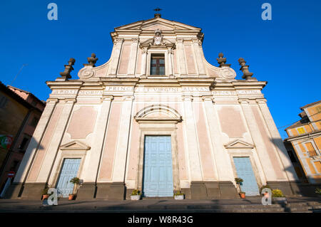 Duomo of Ronciglione (Cathedral of Saints Pietro and Caterina), Viterbo, Lazio, Italy Stock Photo