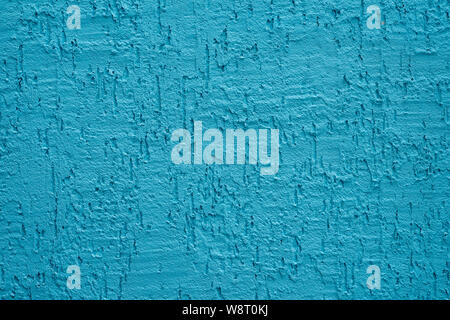 Blue cement wall,Rough surface look like blue sand.Background texture design. Old light blue cement texture and background Stock Photo