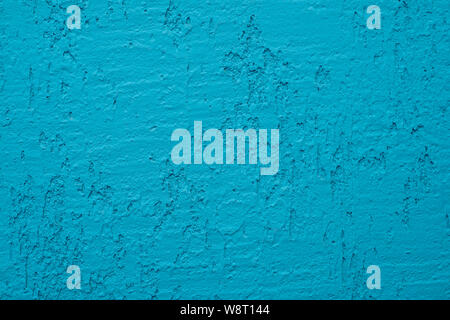 Blue cement wall,Rough surface look like blue sand.Background texture design. Old light blue cement texture and background Stock Photo