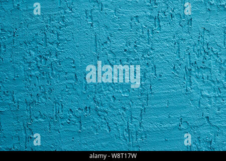 Blue cement wall,Rough surface look like blue sand.Background texture design. Old light blue cement texture and background Stock Photo