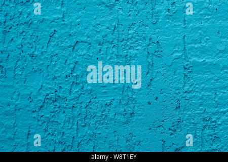 Blue cement wall,Rough surface look like blue sand.Background texture design. Old light blue cement texture and background Stock Photo