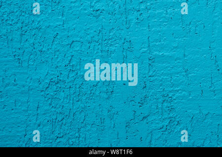 Blue cement wall,Rough surface look like blue sand.Background texture design. Old light blue cement texture and background Stock Photo