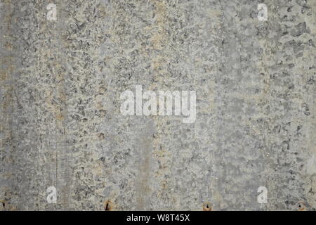Rusty zinc metal sheet, Corrugated zinc tile pattern, wall materials. Old barn house. Stock Photo