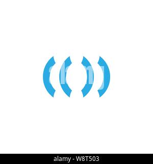 unique unusual simple design icon logo vector for your business Stock Vector