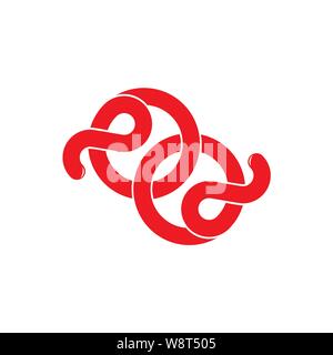 unique unusual simple design icon logo vector for your business Stock Vector