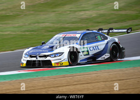 Kent, UK. 11th August 2019. Joel Eriksson (BMW Team RBM) during DTM Race 2 of the DTM (German Touring Cars) and W Series at Brands Hatch GP Circuit on Sunday, August 11, 2019 in KENT, ENGLAND. Credit: Taka G Wu/Alamy Live News Credit: Taka Wu/Alamy Live News Stock Photo
