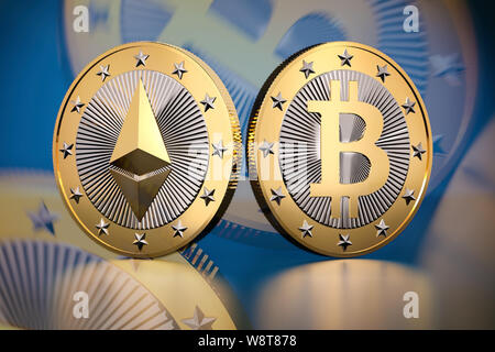 Cryptocurrency - What is the next BIG thing? Stock Photo