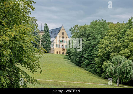 Coburg (Franken, Deutschland): Schloss Rosenau und Garten; Coburg, Germany: Rosenau castle and garden Stock Photo