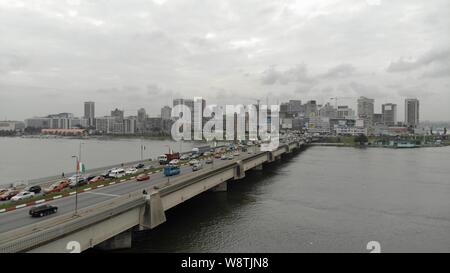 Ivory-coast infranstructures Stock Photo