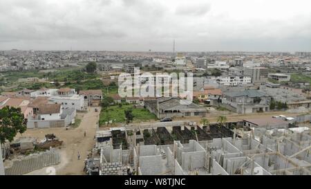 Ivory-coast infranstructures Stock Photo