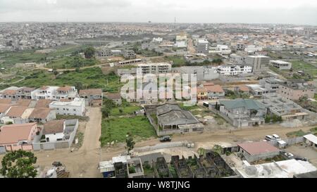 Ivory-coast infranstructures Stock Photo