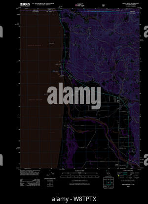 USGS Topo Map California Smith - Usgs Topo Map California Smith River 20120217 Tm Inverted Restoration W8tptx