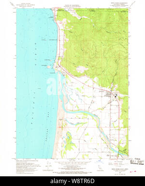 USGS Topo Map California Smith - Usgs Topo Map California Smith River 300550 1966 24000 Restoration W8tr6d