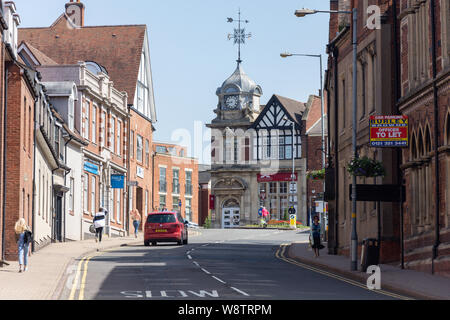 High Street from Mill Street, Sutton Coldfield, West Midlands, England, United Kingdom Stock Photo