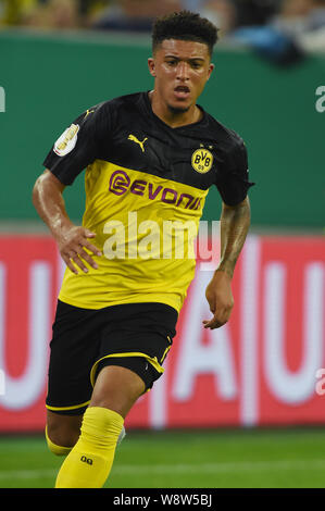 Dusseldorf, Germany. 9th Aug, 2019. Sancho (Dortmund), August 9, 2019 - Football/Soccer : DFB Cup 1st round match between KFC Uerdingen 05 0-2 Borussia Dortmund at Merkur Spiel Arena in Dusseldorf, Germany. Credit: Itaru Chiba/AFLO/Alamy Live News Stock Photo