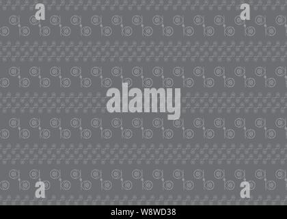 Ethnic style fabric print. Vector graphics. Stock Vector